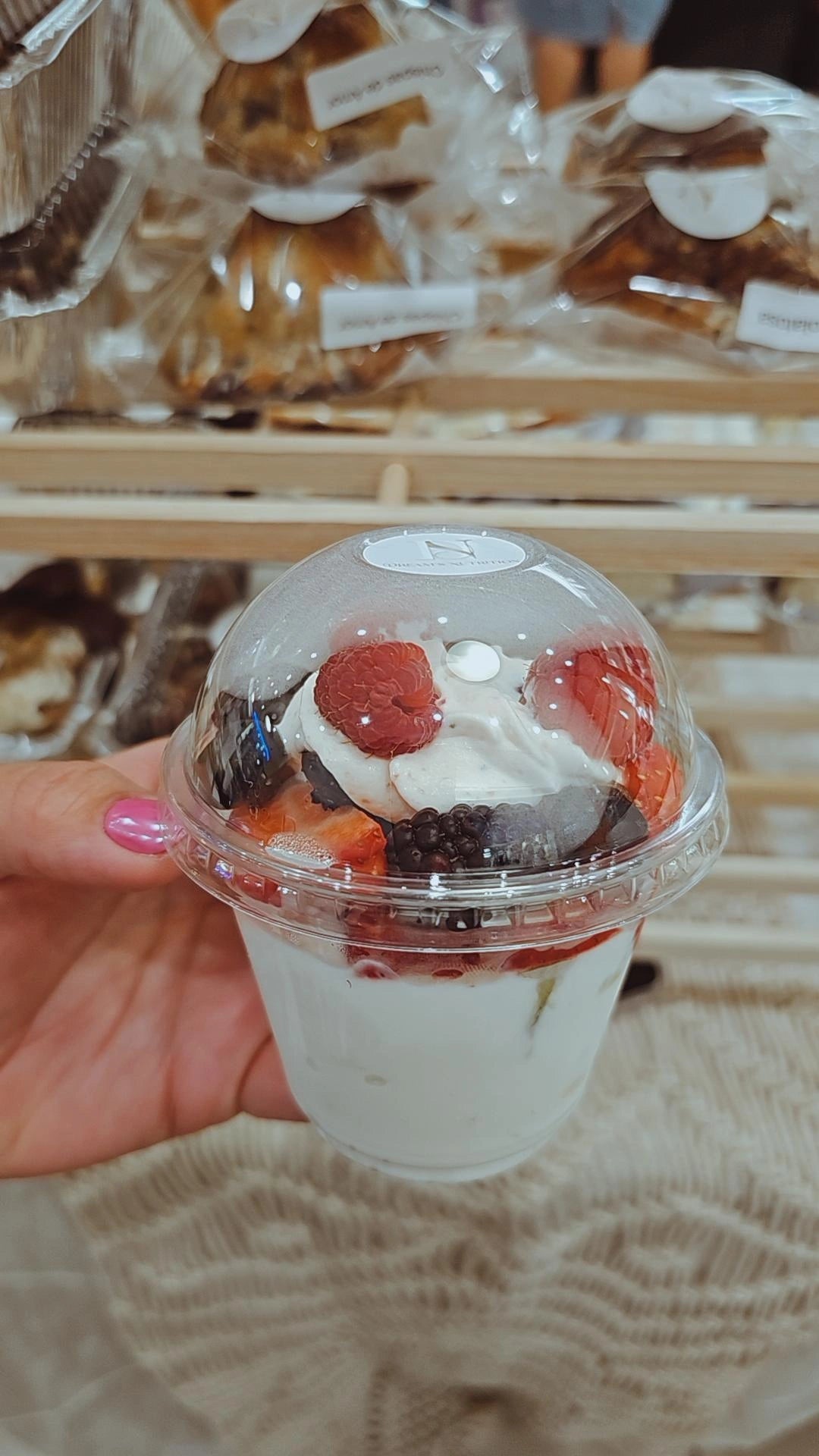 Yogurt Greek Sugar free & Frutas